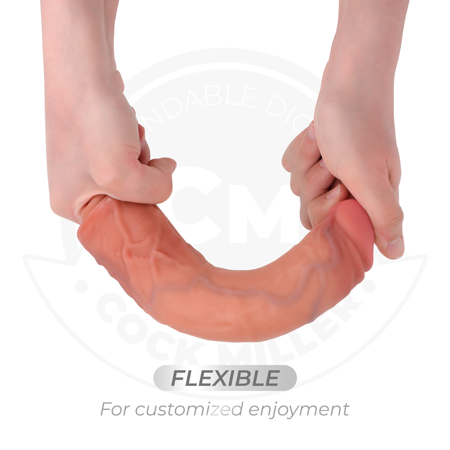Cock Miller - Realistischer Dildo Mit Saugnãpfen Und Fernbedienung Und Vibration 20,5