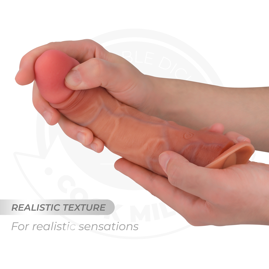 Cock Miller - Realistischer Dildo Mit Saugnãpfen Und Fernbedienung Und Vibration 19,5 Cm