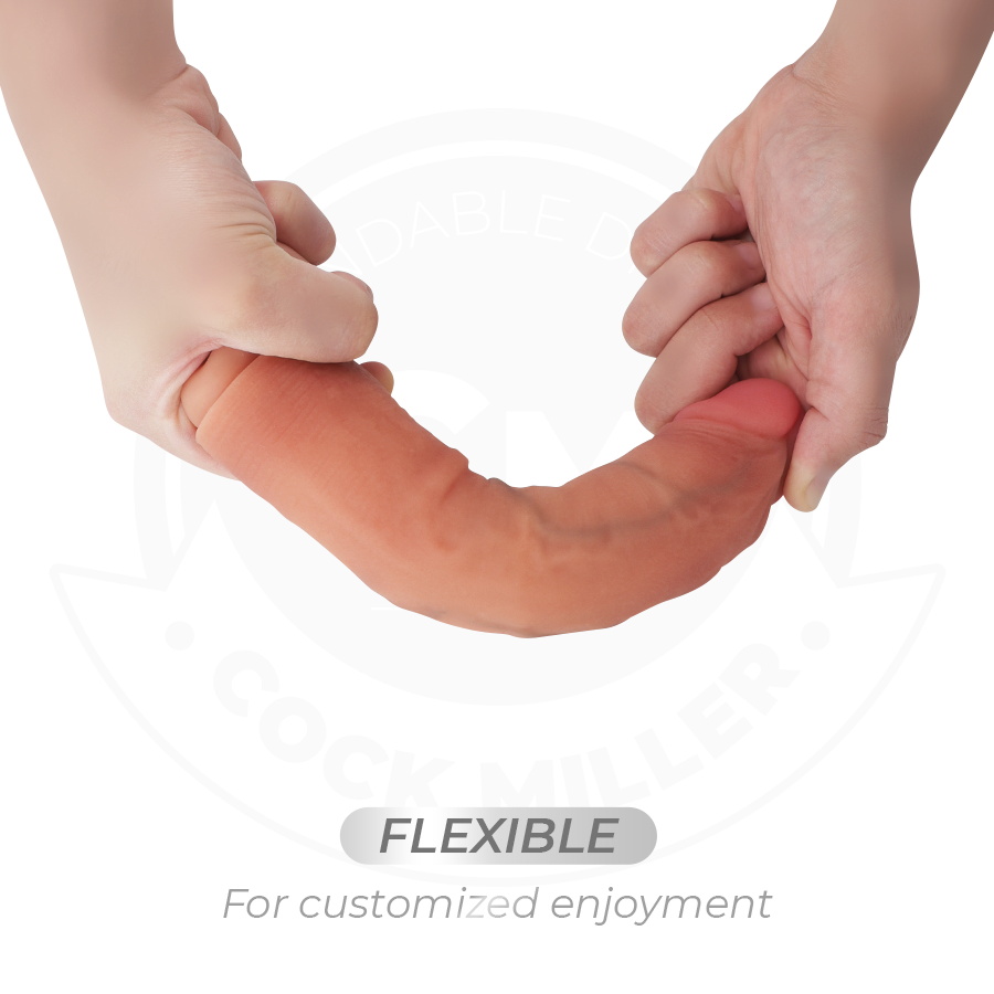 Cock Miller - Realistischer Dildo Mit Saugnãpfen Und Fernbedienung Und Vibration 19,5 Cm