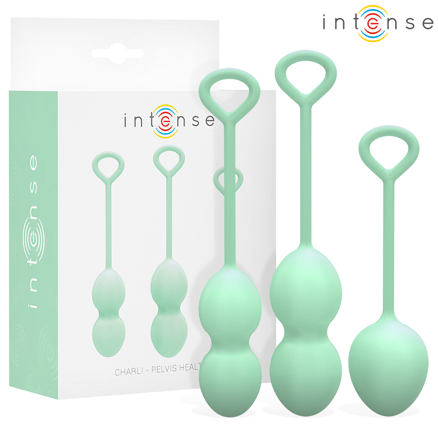 Intense - Charli Kegel Ball Kit Hellgrãœn