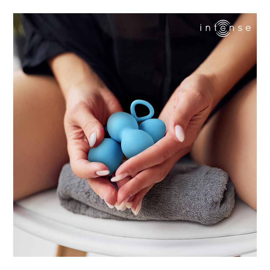 Intense - Charli Kegel Ball Kit Blau