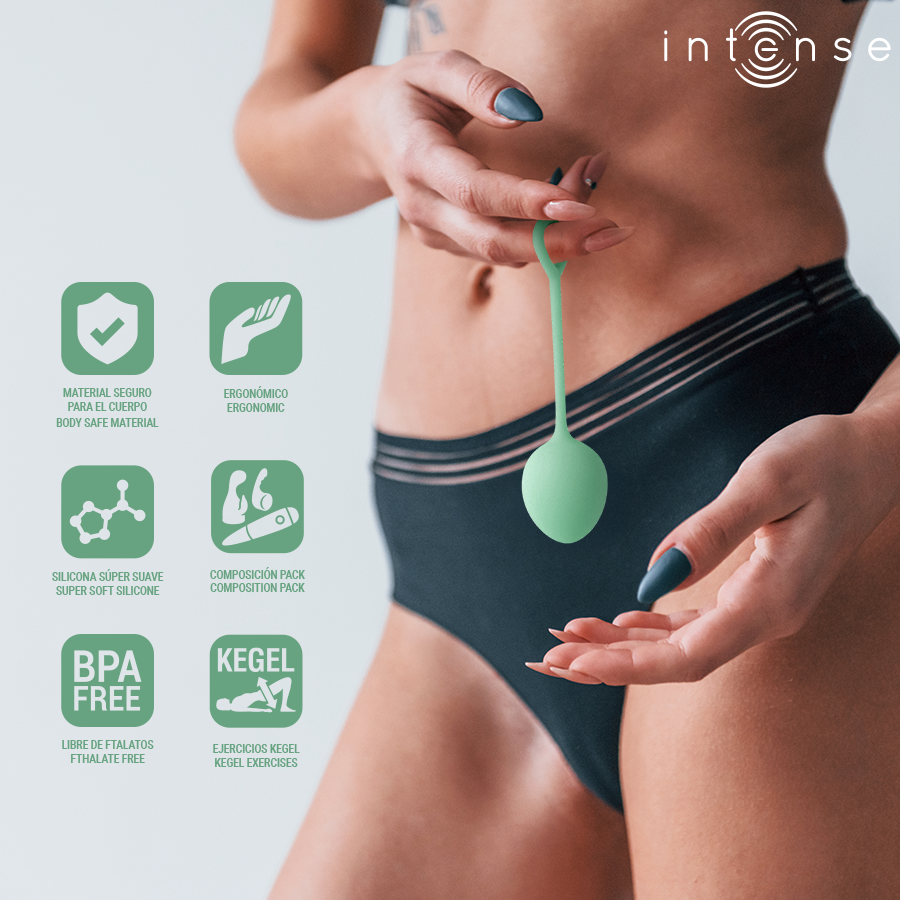 Intense - Charli Kegel Ball Kit Hellgrãœn