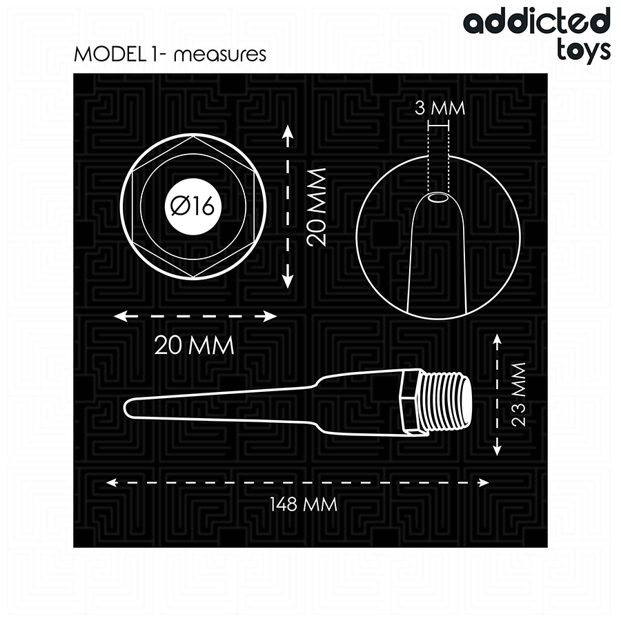 Addicted Toys - Anal Cleaner Mit Universaladapter Modell 1