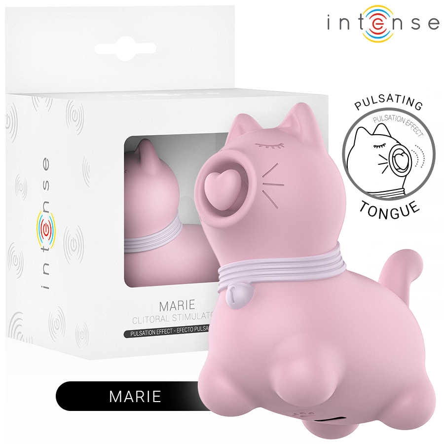 Intense - Marie Pink Pulsationseffekt Zungenstimulator