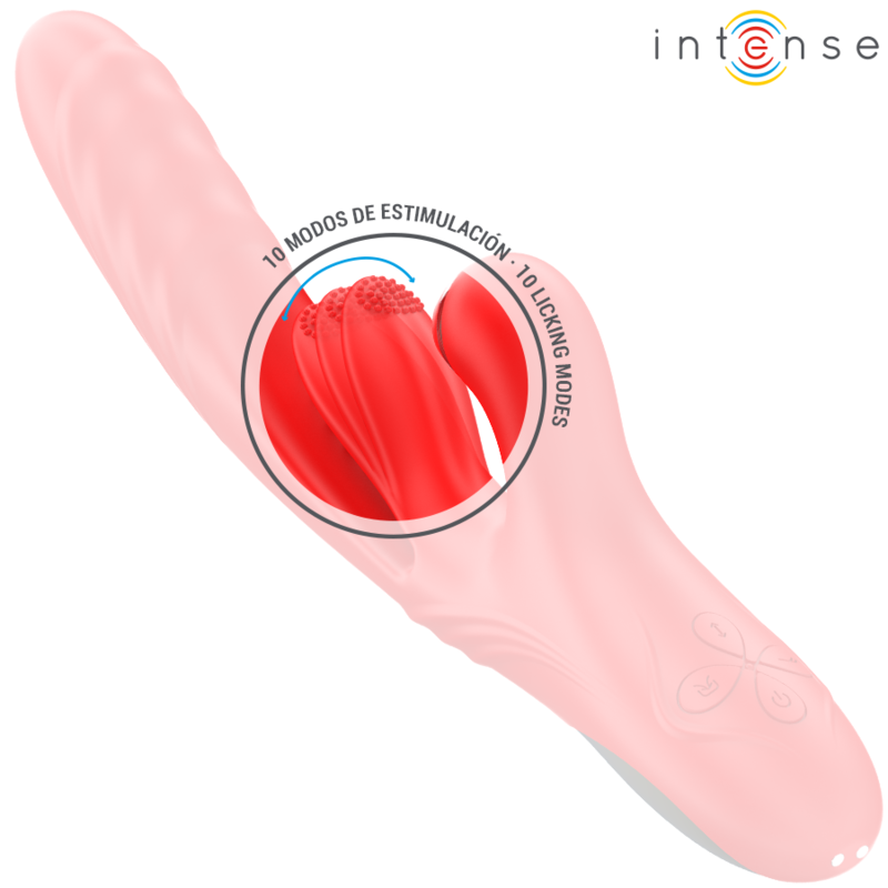 Intense - Rosalia Multifunktionsvibrator 3 In 1 Rot