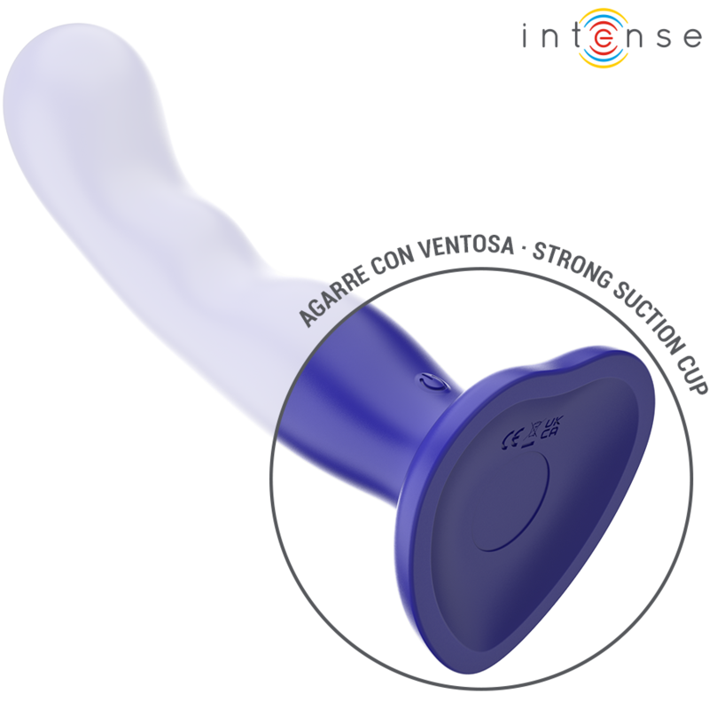 Intense - Shorty Vibrator Mit Saugnãpfen Blau Fernbedienung