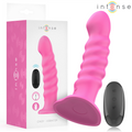 Intense - Cindy Vibrator Größe L Spiralendesign 10 Vibrationen Rosa Fernbedienung