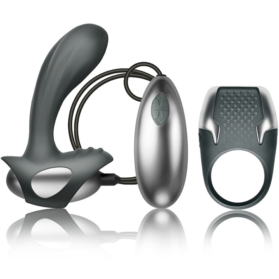 Climaximum - Excite Kit Cock Ring + Draht-Prostatamassagegerãt
