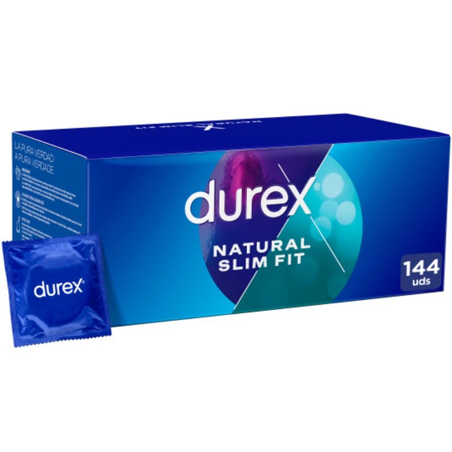 Durex - Nat�rliche Slim Fit Basic 144 Einheiten