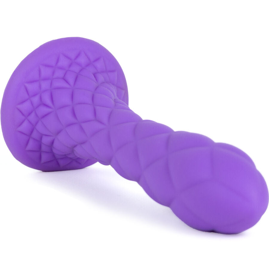 Silexd - Dreamy Dildo Fantasy Flüssigsilikon Thermoreaktiv Violett 18,5 Cm