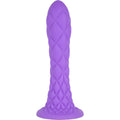 Silexd - Dreamy Dildo Fantasy Flüssigsilikon Thermoreaktiv Violett 18,5 Cm