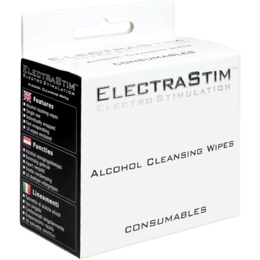 Electrastim - Alkohol-Reinigungstãœcher 10 Einheiten
