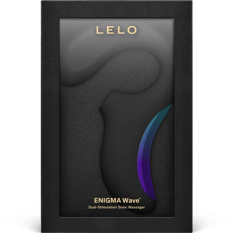 LELO - ENIGMA WAVE DREIFACH-VIBRATIONSMASSAGEGERÄT SCHWARZ