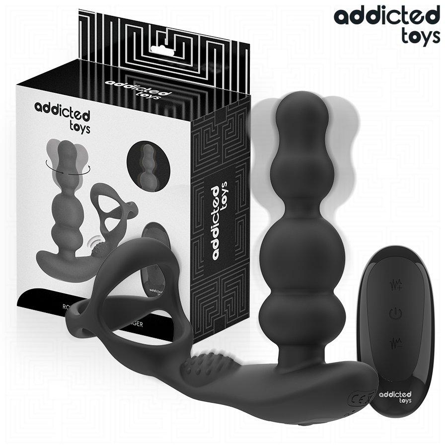 Addicted Toys “ Rotierender Prostatamassagegerã„T Mit Fernbedienung