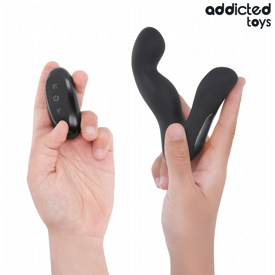 Addicted Toys -  Oszillierender Prostatamassagegerãt Mit Pulsationsmodus-Fernbedienung