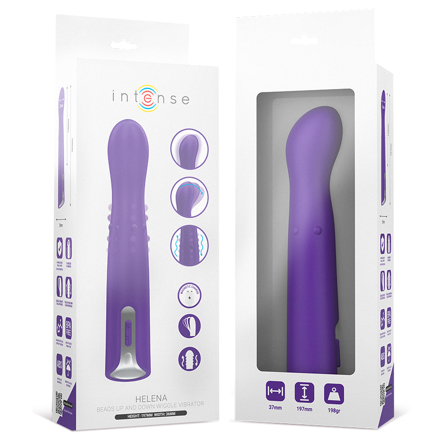 Intense - Helena Beads Up & Down Wiggle Vibrator 13,5 Cm