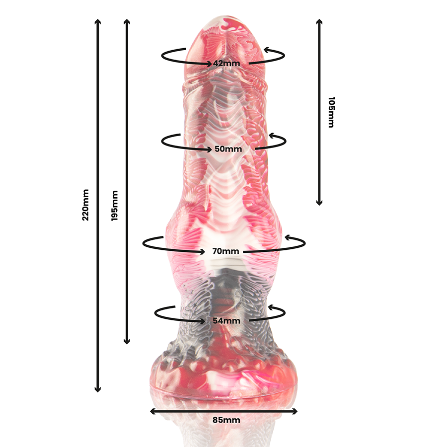 Epic - Helios Dildo with Testicular Warming and Ecstasy