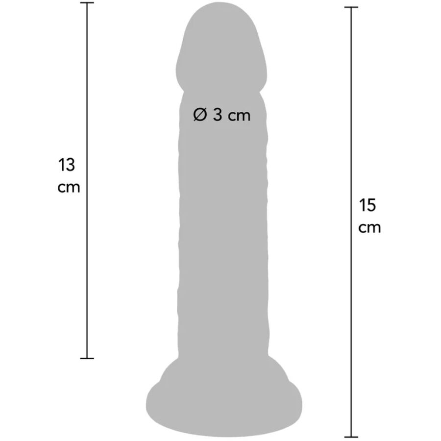 Get Real - Deluxe Realistischer Penis 15 Cm