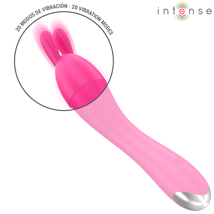 Intense - Cher Vibrator Mit 20 Muster Und Austauschbaren Aufsãtzen