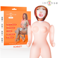 Intense Dolls - Aufblasbare Puppe Scarlett Mit Drei Öffnungen
