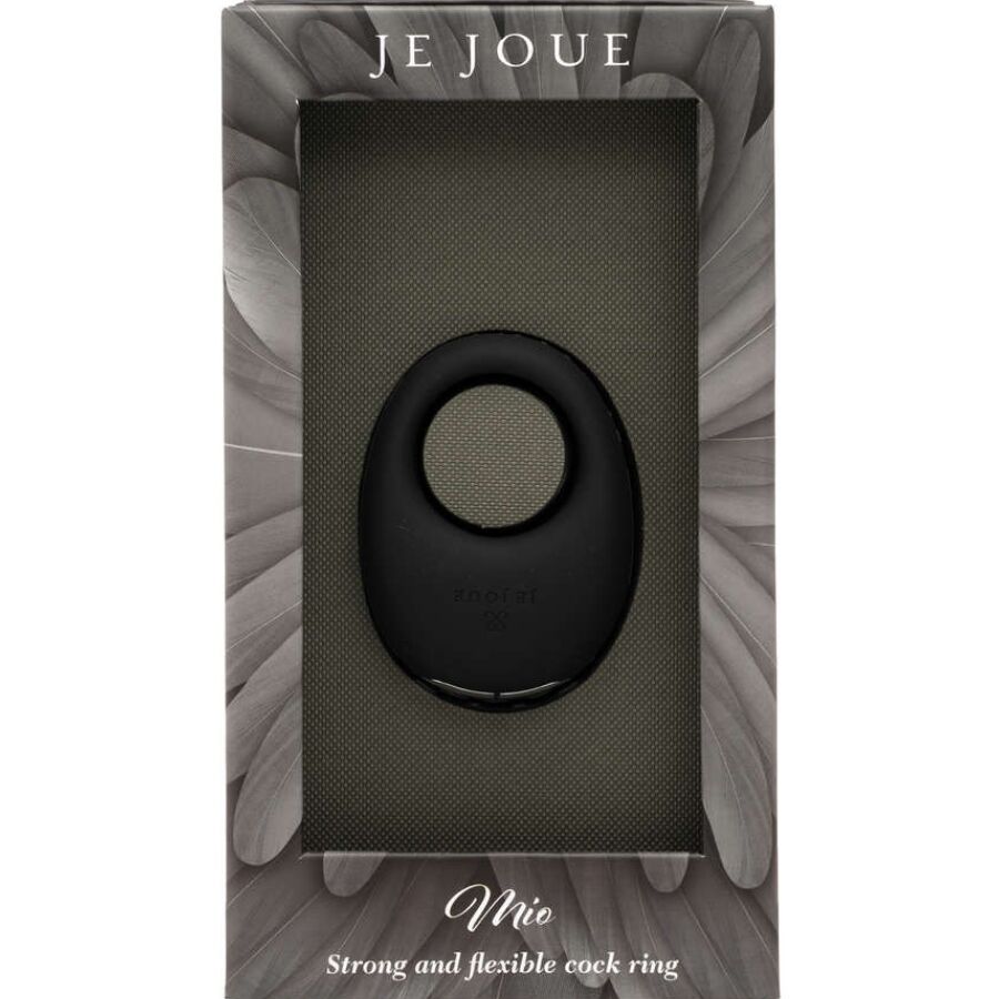 JE JOUE - MIO VIBRATING RING BLACK