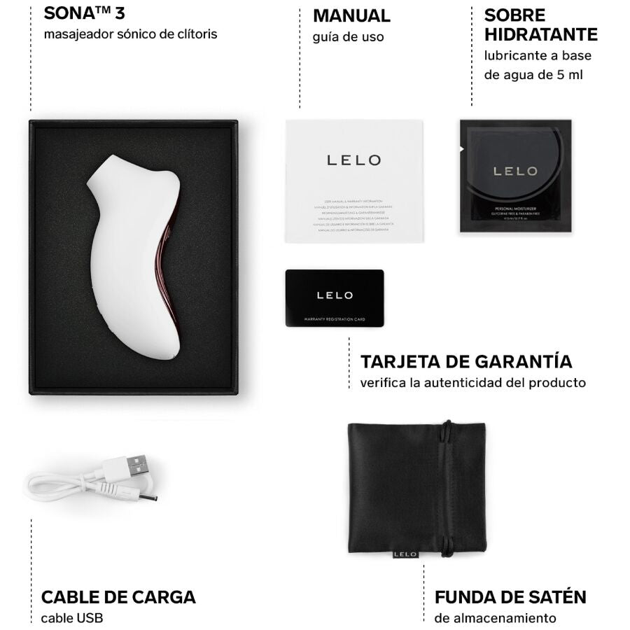 Lelo - Sona 3 Sonic Klitarmassagecreme
