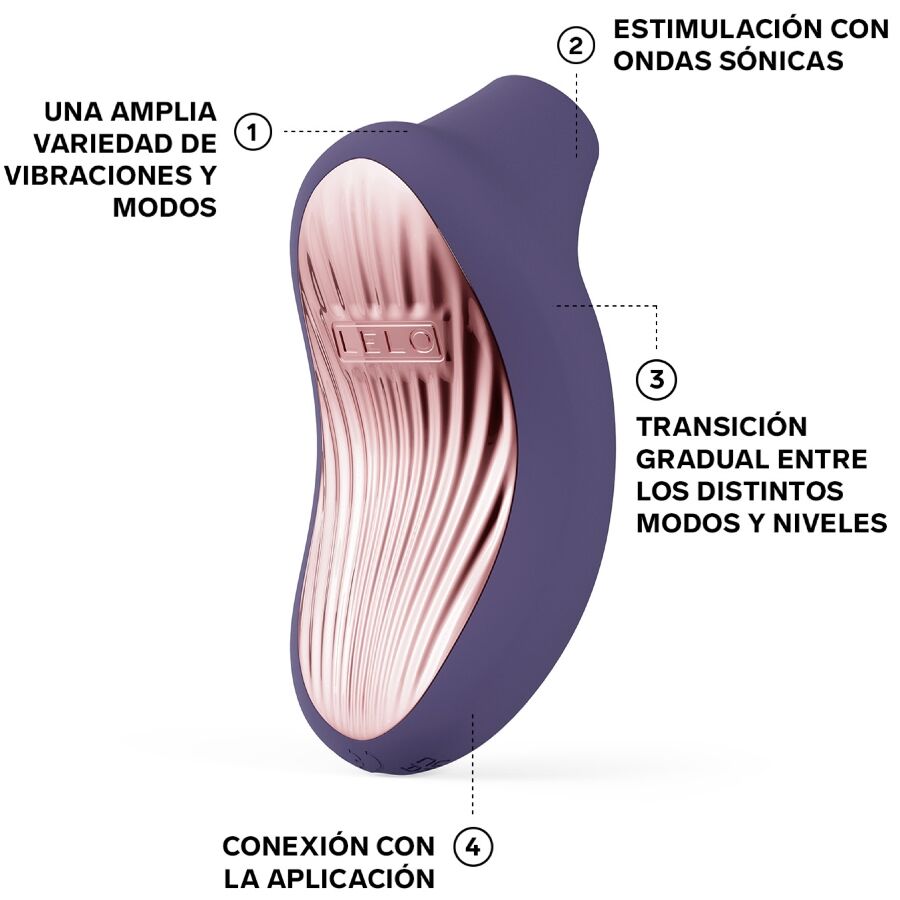 Lelo - Sona 3 Sonic Klittorialmassagegerãt Cyber Purple