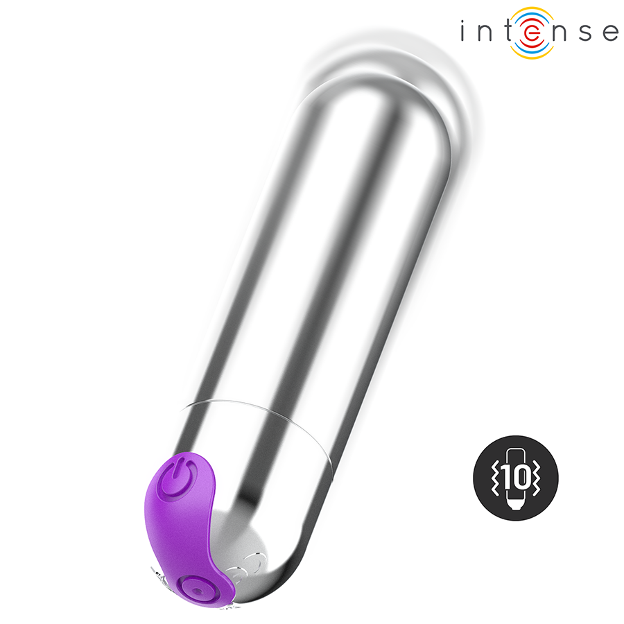 Intense - Karen Mini Wiederaufladbarer Vibrationskugel Silber
