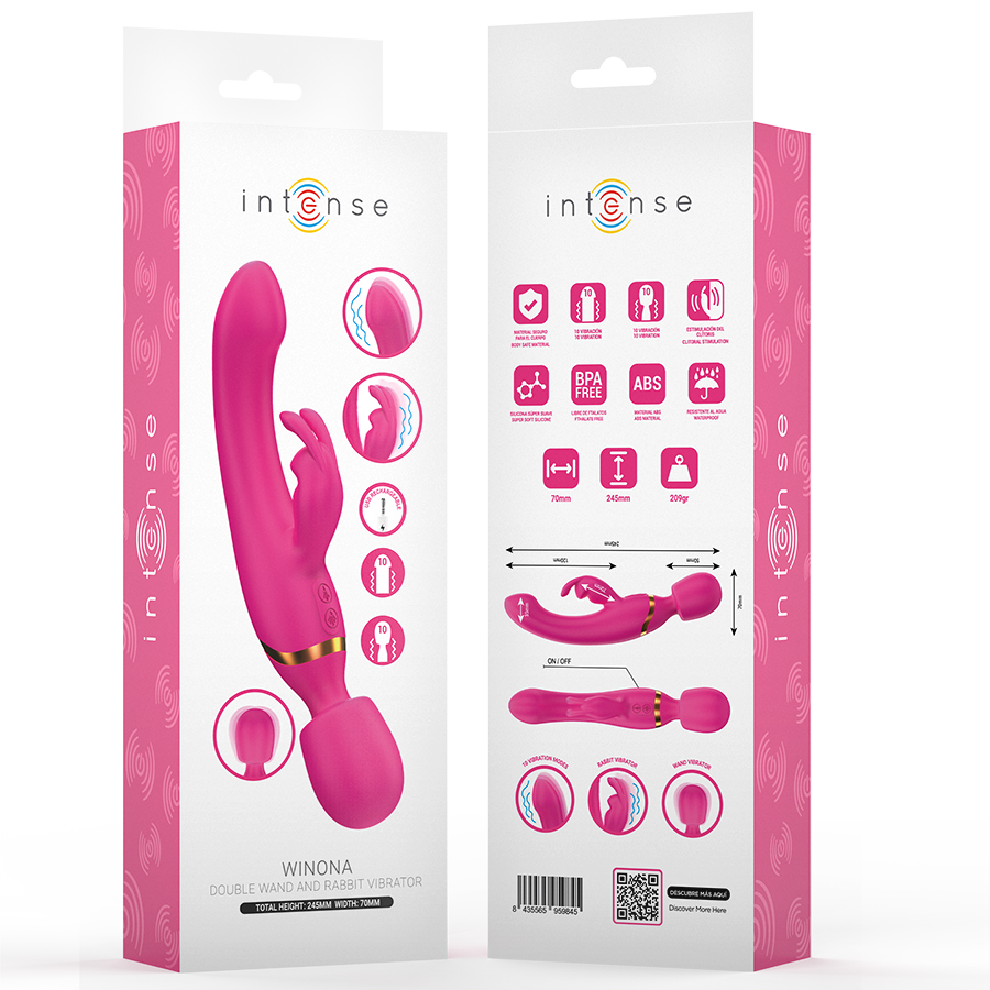 Intense - Winona Doppelvibrator Hase & Stab