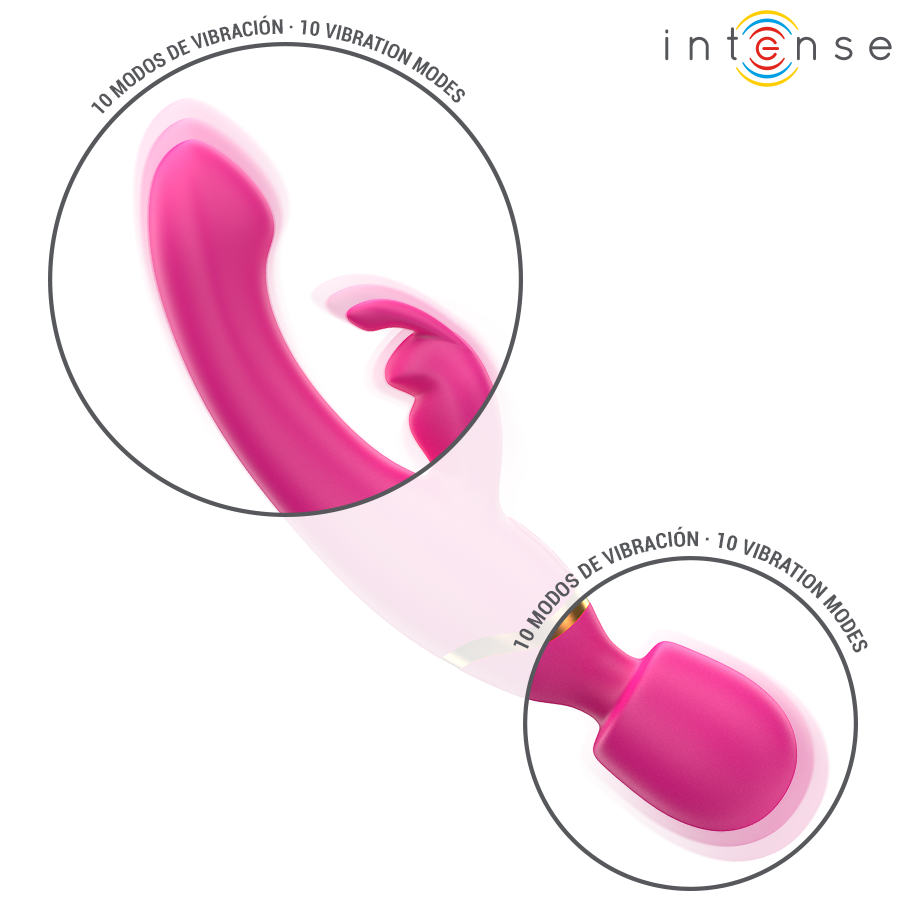 Intense - Winona Doppelvibrator Hase & Stab