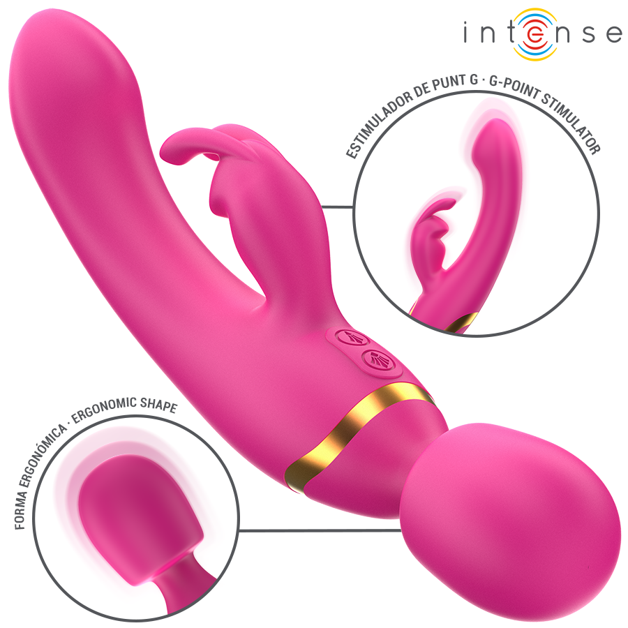 Intense - Winona Doppelvibrator Hase & Stab