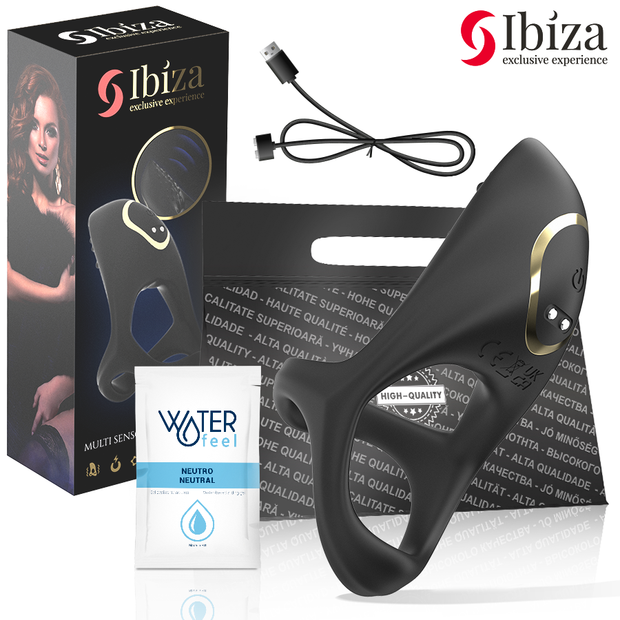 Ibiza - multisensory cock ring for intense pleasure
