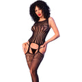Chilirose - Cr 4855 Bodystocking Schwarz S/M