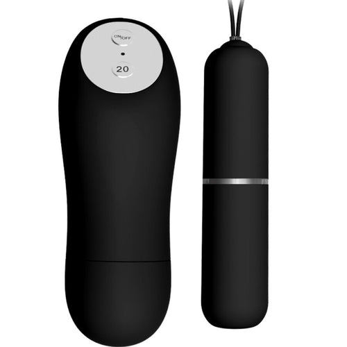 Baile - Stringtanga Mit Vibrationskugel Und Fernbedienung, Schwarz