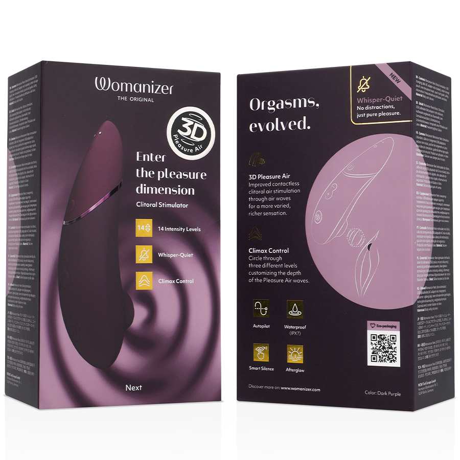 Womanizer - Nãchster Klitorialstimulator Dunkellila