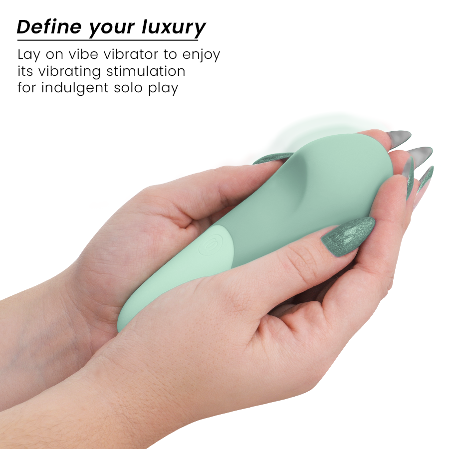 Womanizer - Vibe Lay-On Silent Vibrator Sage