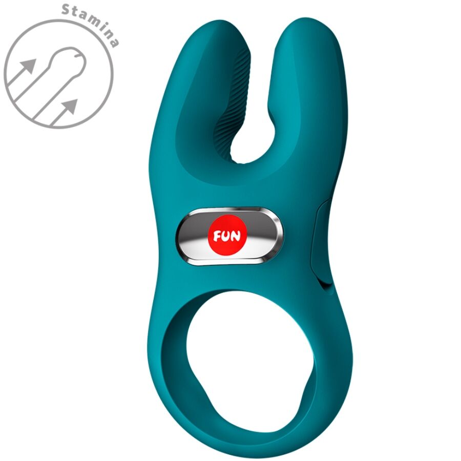 Fun Factory - Nos Pro Vibrating Cock Ring, Bottle, Green