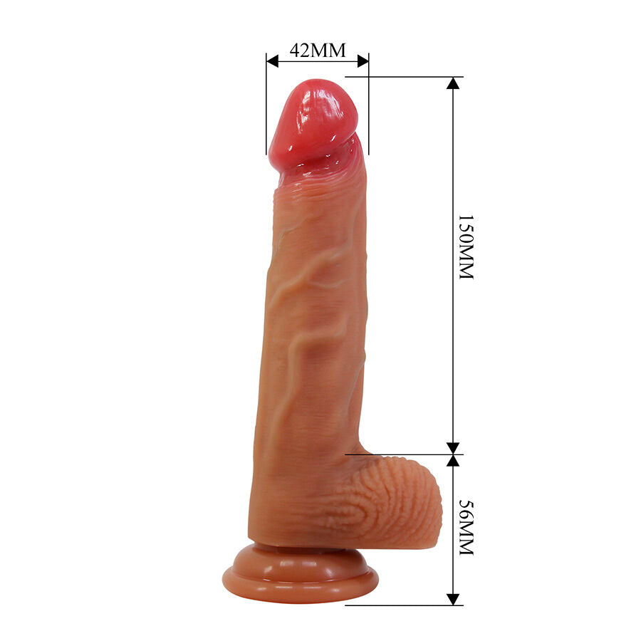 Pretty Love - Lisle Realistic Dildo With Suction Cup 20.6 cm - Ø 4.2 cm