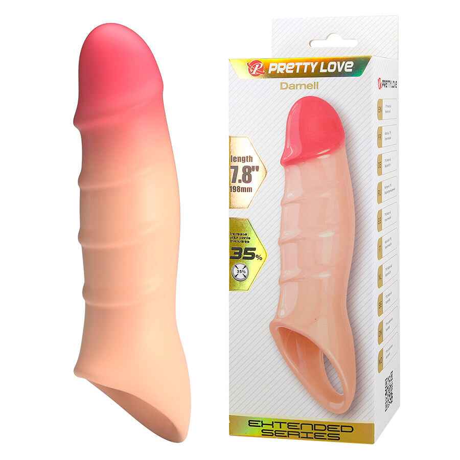 PRETTY LOVE - DARNELL REALISTIC EFFECT PENIS COVER