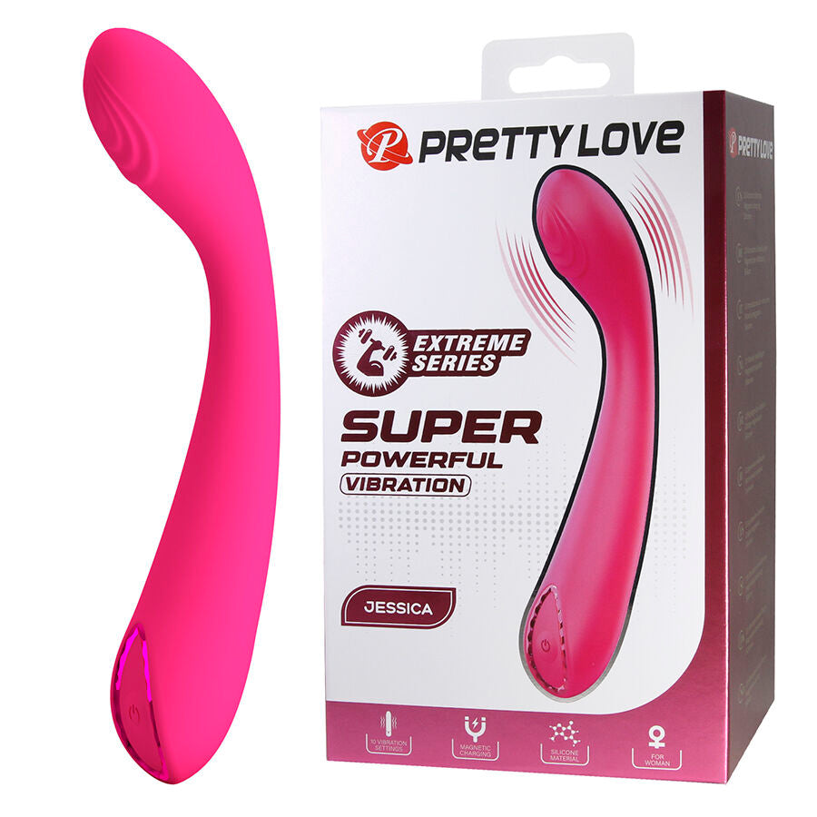 Pretty Love - Jessica Hochleistungs-Vibrator In Pink