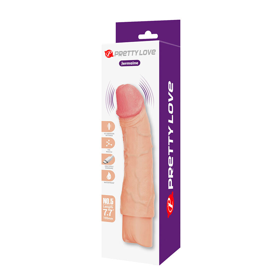 Pretty Love - Jermaine Flexible Realistic Vibrator