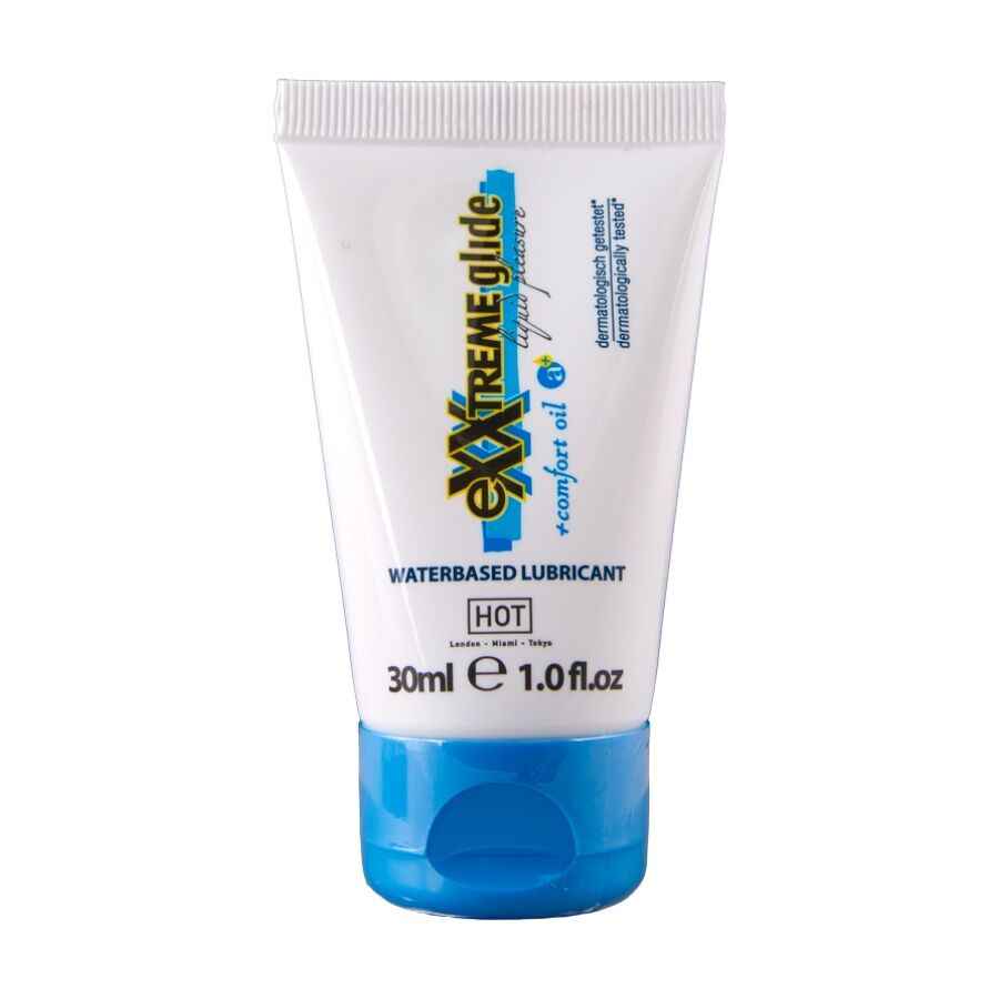 HOT - EXTRATREME GLEITMITTEL AUF WASSERBASIS + KOMFORTÖL A+ 30 ML