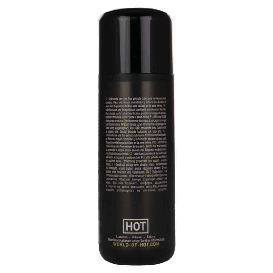 HOT - EXTRA GLEITENDES SILIKONBASIERTES GLEITMITTEL + KOMFORTÖL A+ 50 ML