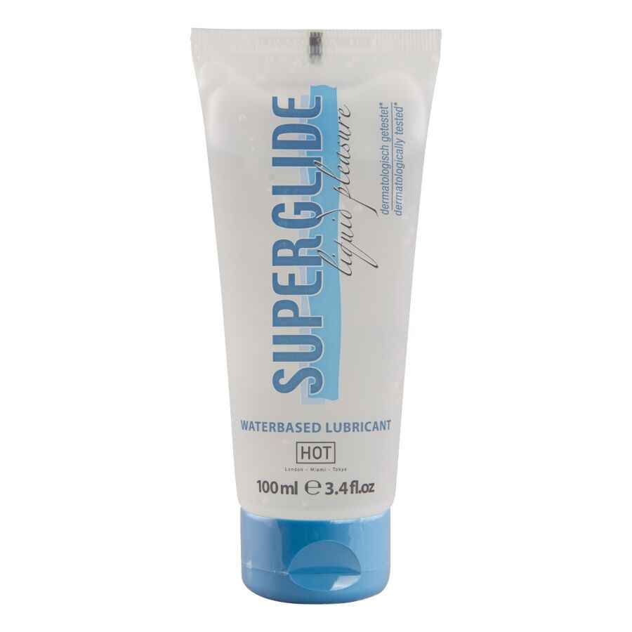 HOT - SUPERGLIDE LIQUID PLEASURE GLEITMITTEL AUF WASSERBASIS 100 ML