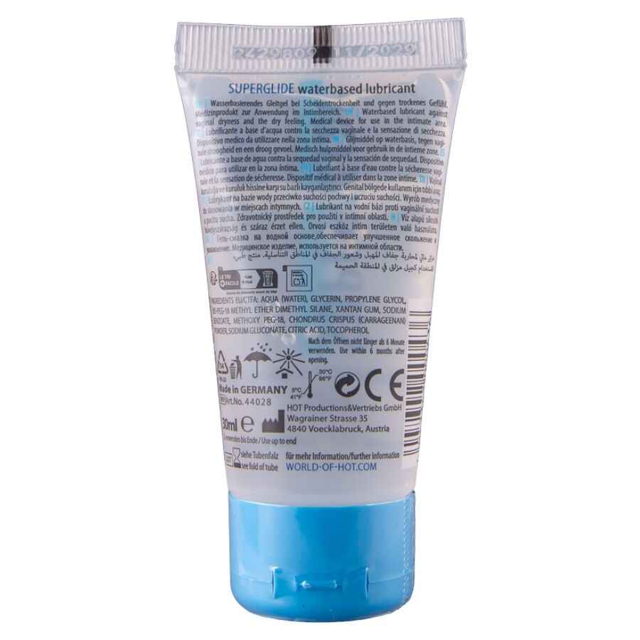 HOT - SUPERGLIDE LIQUID PLEASURE GLEITMITTEL AUF WASSERBASIS 30 ML