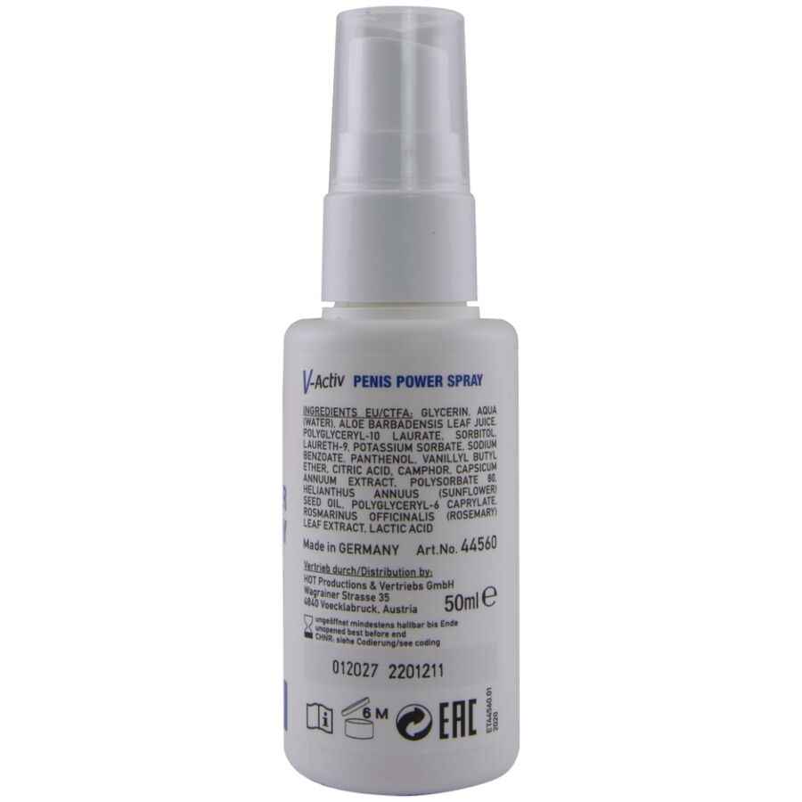 HOT - V-AKTIV PENIS-POWER-SPRAY FÜR MÄNNER 50 ML