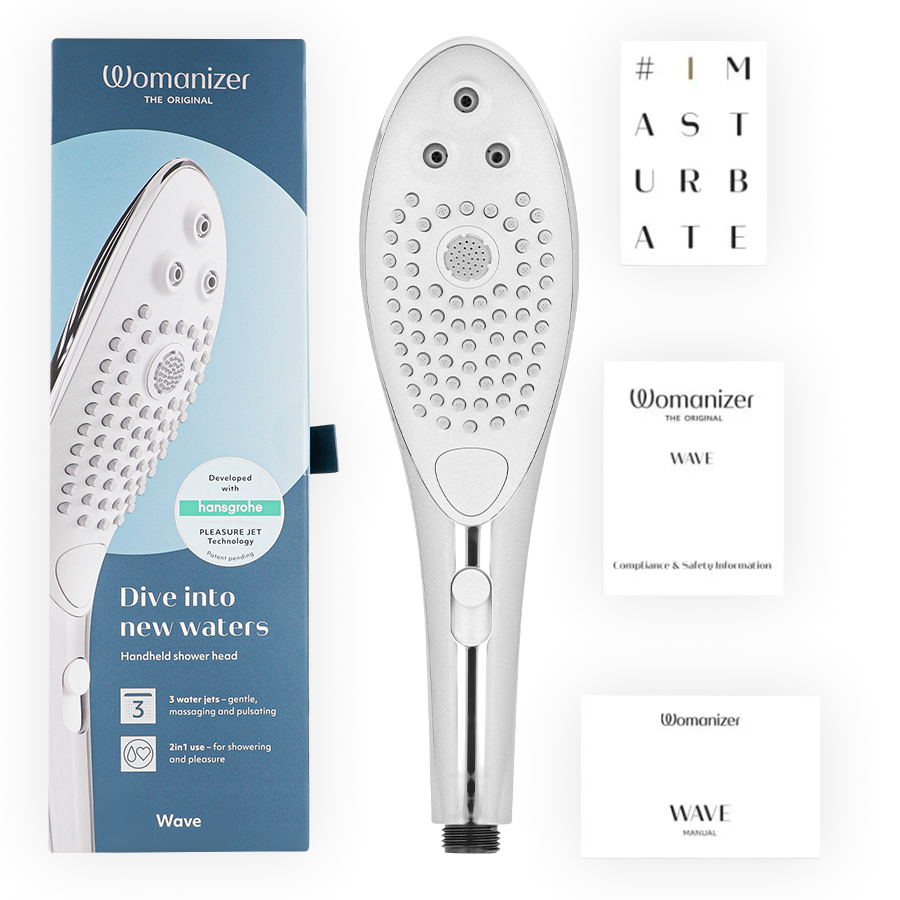 Womanizer Wave Shower Head – The revolutionary pleasure shower head for unforgettable relaxation