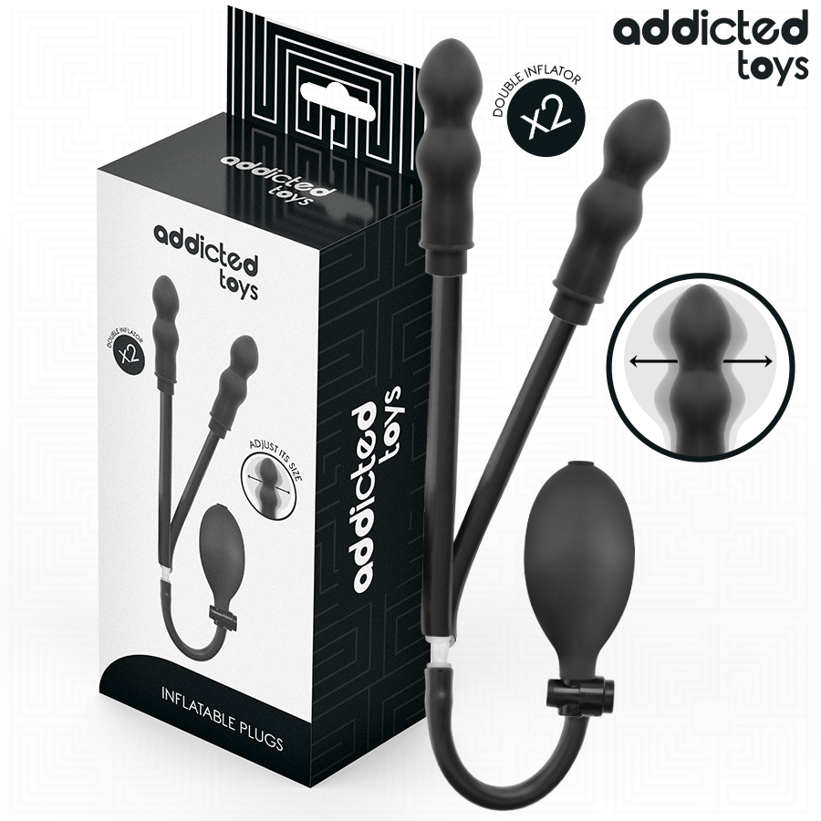 ADDICTED TOYS - Aufblasbarer Doppel- Antisklopf