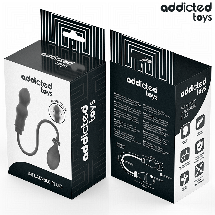 ADDICTED TOYS - AUFBLASBARER ANALSTUPF MODELL 1