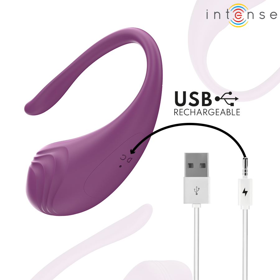 Intense - Olivia Purple Remote Control Vibrating Egg